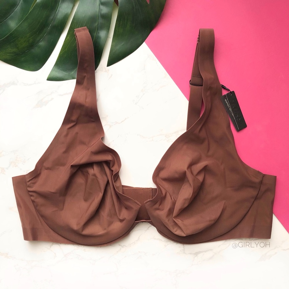 SKIMS Jasper Naked Plunge Bra 42C - Picture 1 of 5